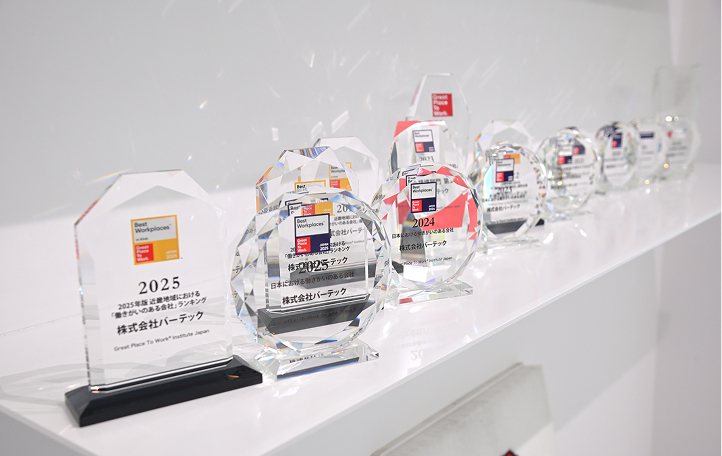 「働きがいのある会社」ベストカンパニー トロフィー